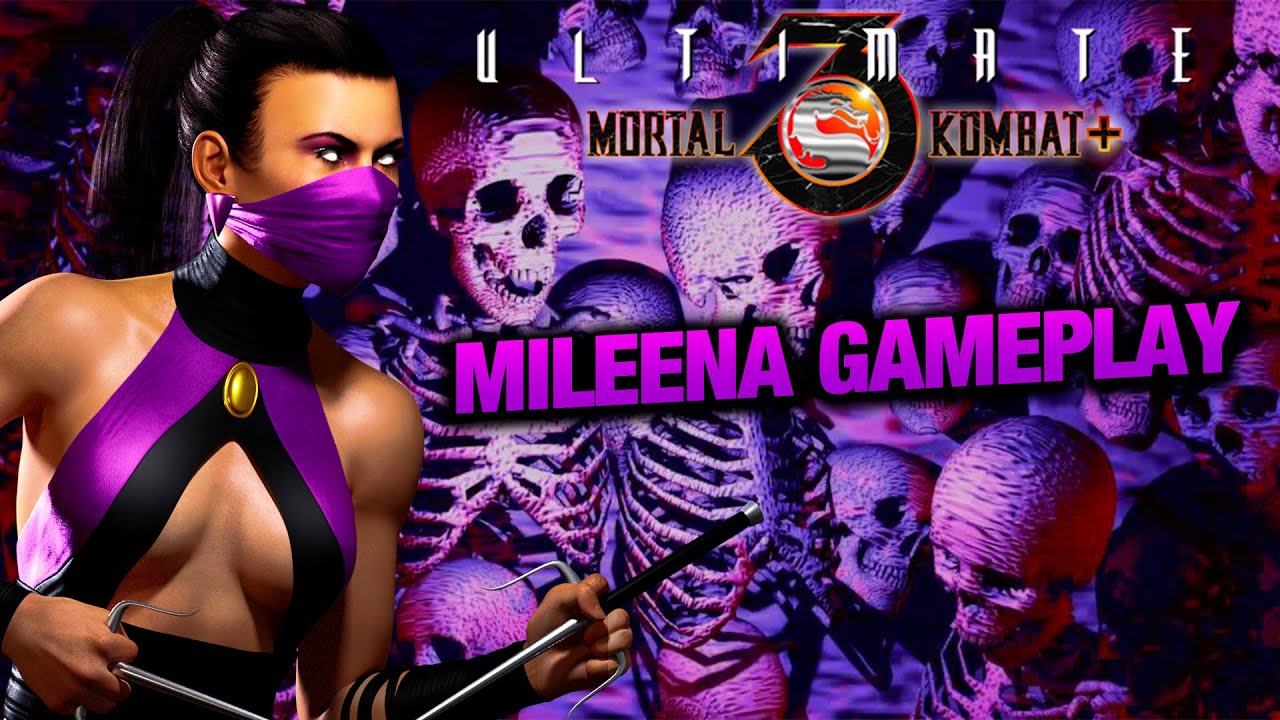 ULTIMATE MORTAL KOMBAT 3 PLUS | MILEENA GAMEPLAY | FULL HD