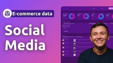 Social Media Dashboard Template on Looker Studio for E-commerce