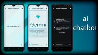 Build your own ai chatbot in flutter | flutter ai chatbot using Gemini | image and text prompt