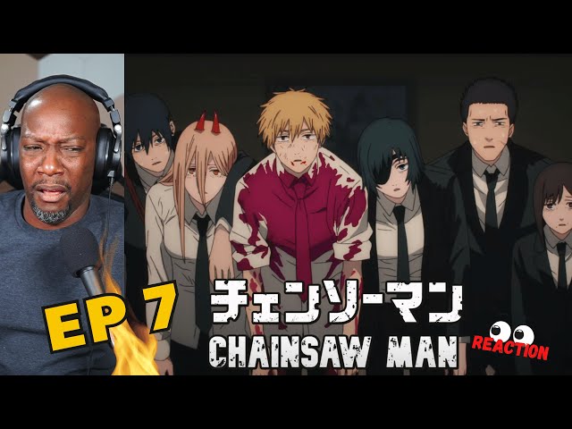 greenscreen chainsaw Man episode 7 review #chainsaw #chainsawman #cha