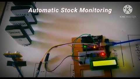 Realtime Stock Monitoring System by arduino