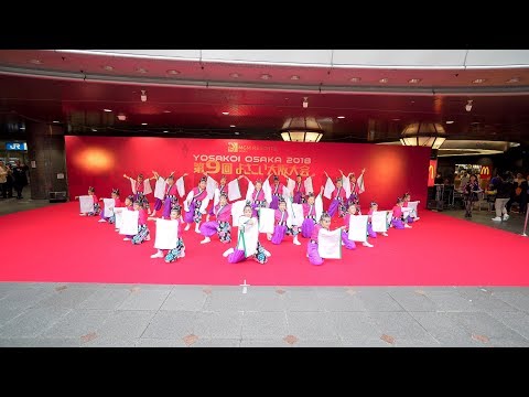 [4K] さくら　【大賞】披露演舞　よさこい大阪大会 2018