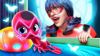 How to Become Ladybug! / Extreme Makeover With Gadgets From TikTok!