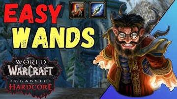Get the Greater Magic Wand EARLY in Solo Self Found Hardcore World of Warcraft