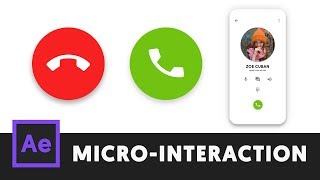Phone Dialer App Mockup - After Effects Microinteraction 04 screenshot 3