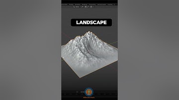 Create Landscape in Blender in 30 Seconds!