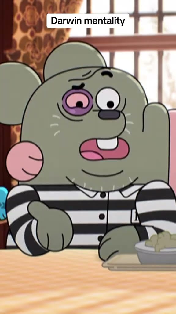Darwin's Core Mentality is Another Level | Gumball | @cartoonnetworkuk #shorts #core #mentality