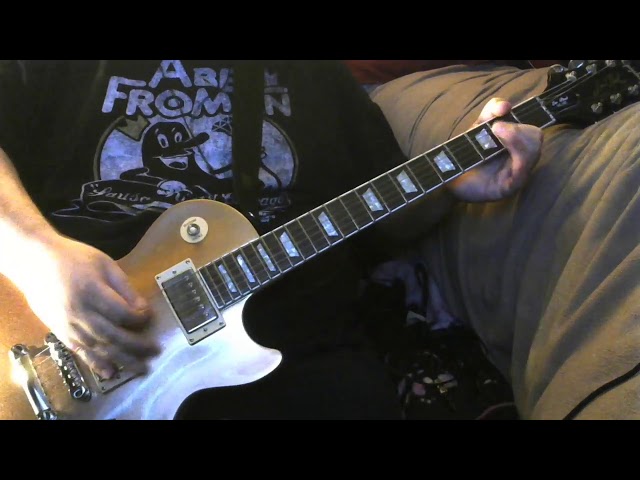 Zakk Wylde solo from 'Time After Time' - Ozzy - Epiphone Les Paul