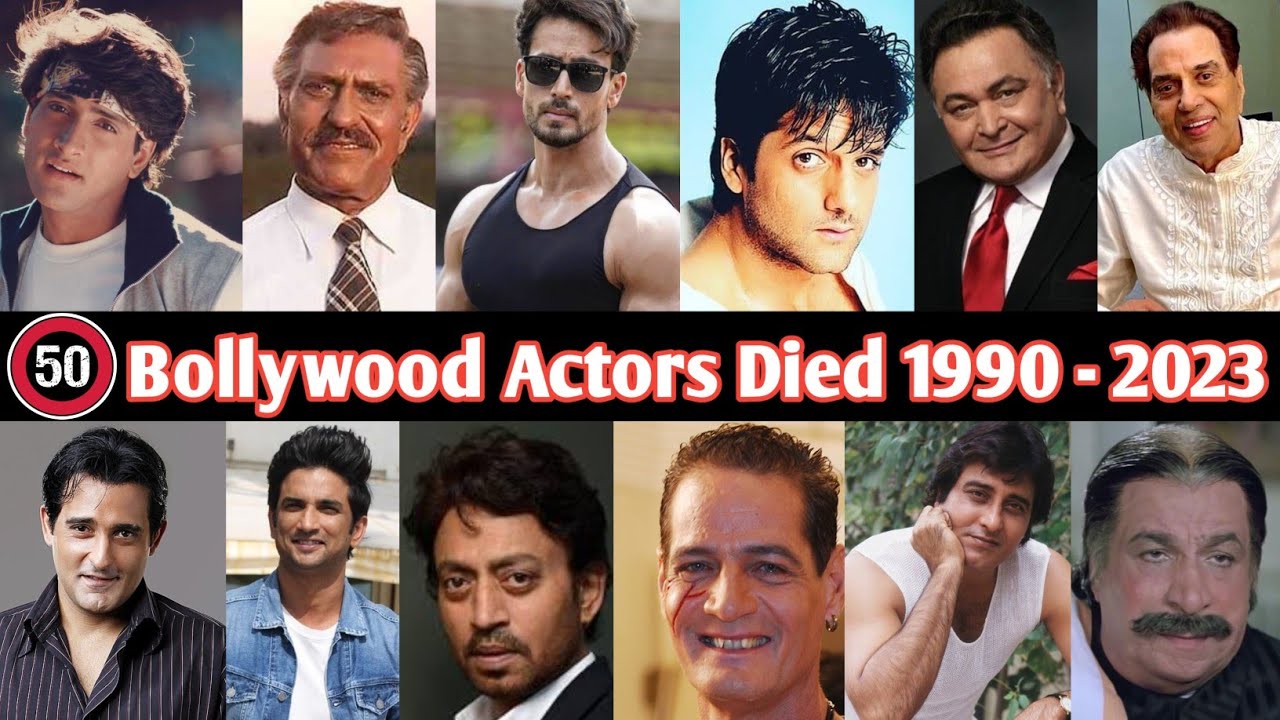 Popular Bollywood Actors Died in 1990 To 2023 Actors Died New List