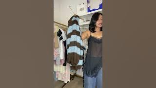 Online Shopping & Try on Haul Crop Dress $7 - SisMun