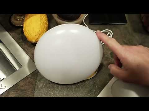 MediAcous Light Therapy Lamp Review | Touch Control with 3 Adjustable Brightness Levels