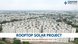 ROOFTOP SOLAR PROJECT | TERAVON SOLAR ENERGIES PVT LTD | by TERAVON SOLAR ENERGIES  168 views 10 months ago 2 minutes, 37 seconds