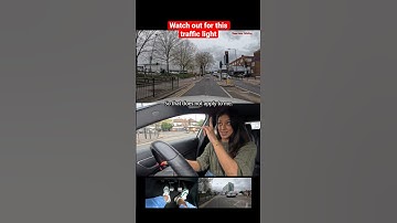 DONT STOP FOR THIS #driving #test #repeat #traffic #light