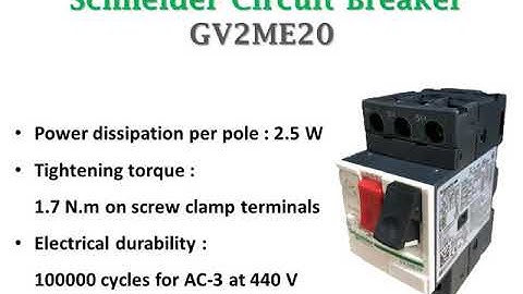 100% original made in thailand GV2ME20 3P 16~18 A Schneider TeSys Motor Circuit Breaker