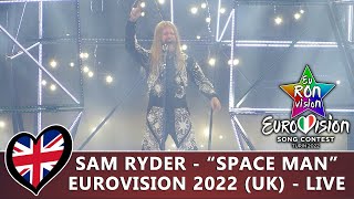 Sam Ryder - "SPACE MAN" - Live - Eurovision Song Contest 2022 (🇬🇧United Kingdom)