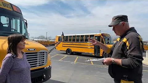 School Bus; Class B Pre trip inspection on a Class...