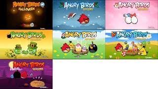 #bringback2012 Angry Birds Seasons 2010-2011 Version All levels Walkthrough 3Star Full HD 1080P60fps screenshot 4