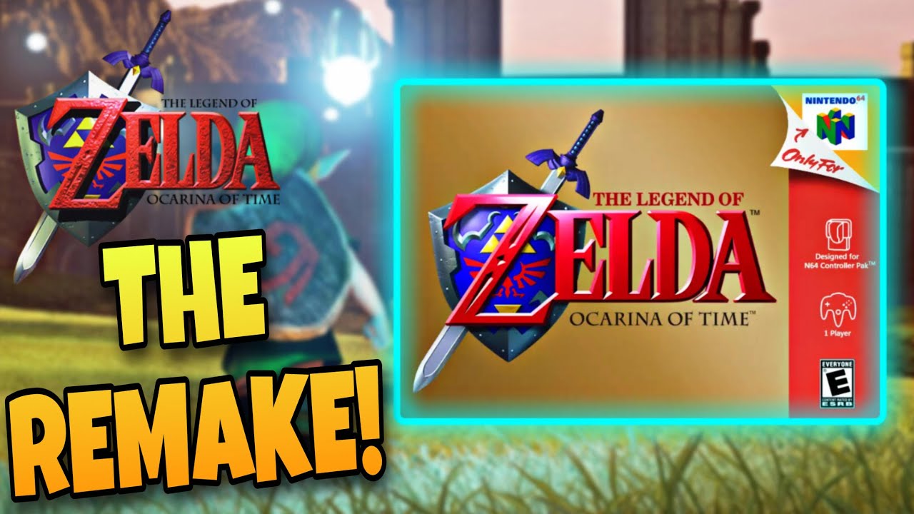The Legend Of Zelda Ocarina Of Time Remake In 22 Youtube