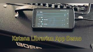 Boss Katana Librarian App Demo screenshot 4