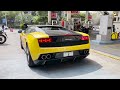 Lamborghini Gallardo Bicolore w/ Quick Silver Exhaust | LOUD Start-up &amp; fly-bys.