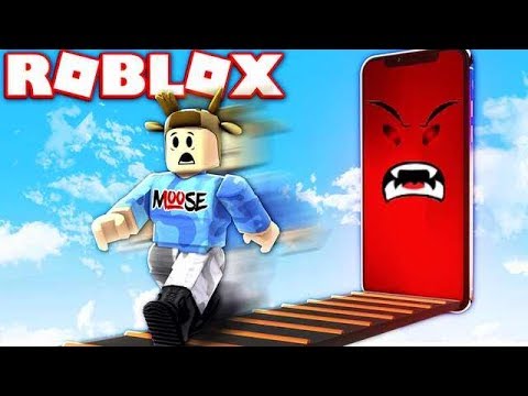 Escape Iphone Obby In Roblox Youtube - escape the evil moosecraft roblox youtuber obby