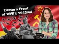 American Reacts to Eastern Front of WWII animated: 1943/44