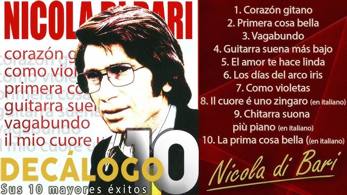 Nicola Di Bari - Lo Mejor De Nicola Di Bari En Castellano, Releases