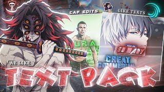 Primium TEXT PACK 💀🔥 like AE Editors on Alight Motion | Smooth Text Effects #alightmotion 