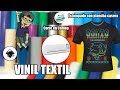 Vinil textil, estampado casero con vector gratuito.