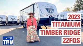 New 2023 Outdoors RV Timber Ridge 22FQS Titanium Series Four Season Luxury Trailer