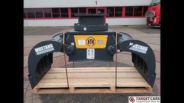 777563 MUSTANG GRP1000 DEMOLITION / SCREENING / SORTING GRAPPLE BUCKET 2018 TO FIT 13~19T AH82078