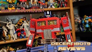 Overblown Nostalgia Bait or an Actual Masterpiece? Transformers Missing Link Optimus Prime Review!
