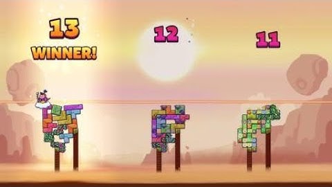 Tricky Towers - Messed up Puzzle Normal Victory