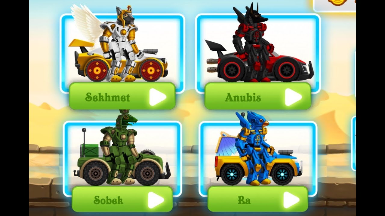 Robots Vs Zombies Transform To Race And Fight - Tinylab Games - Android Gameplay FHD