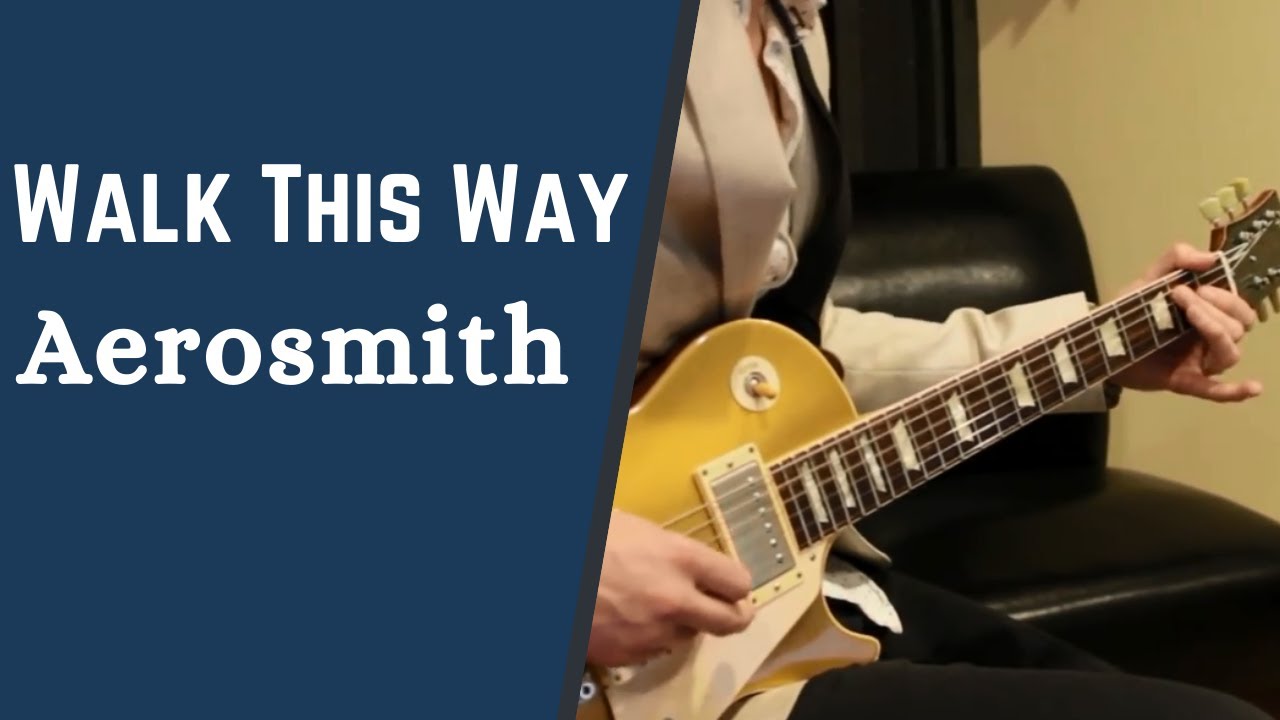 Full Song Lesson on How to Play Walk This Way by Aerosmith Guitar Lesson on Killer Riffs YouTube