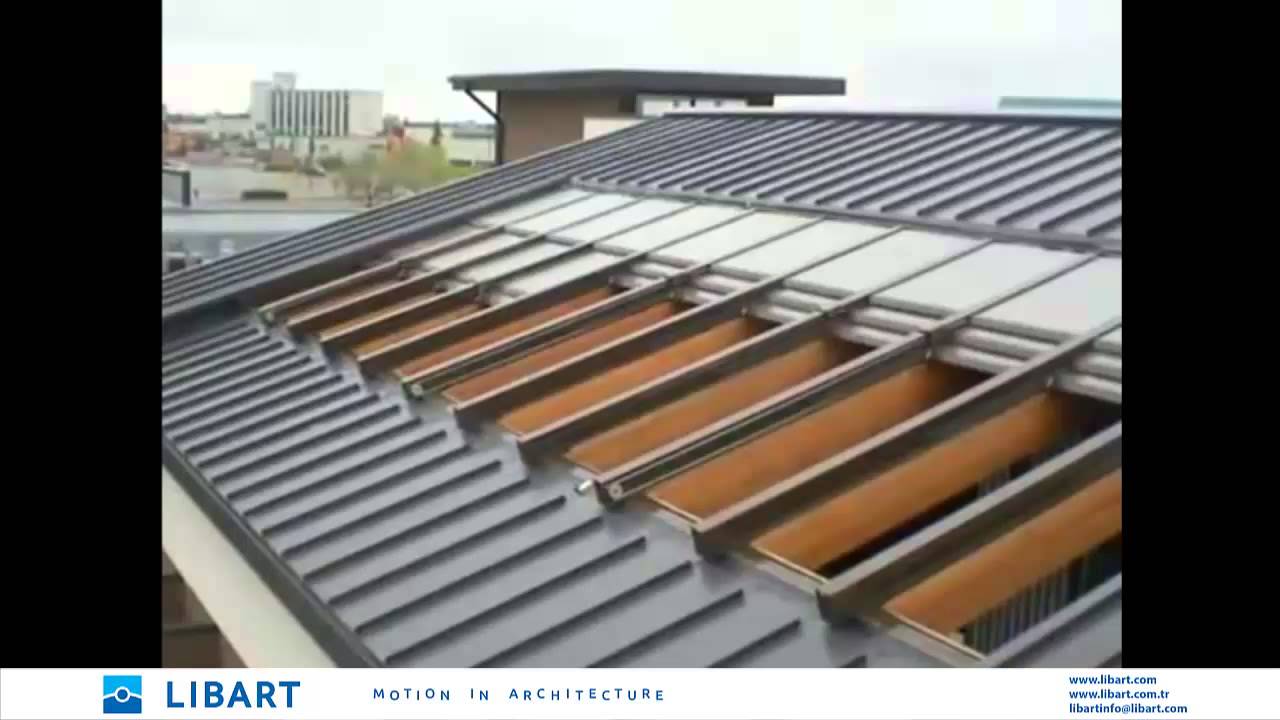 Retractable Skylights 162 - YouTube