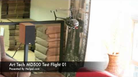 Helipal.com - Art-Tech MD500 Helicopter Test Flight 01