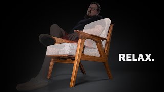 Every Woodworker is Scared to Do This | Perfect Lounge Chair