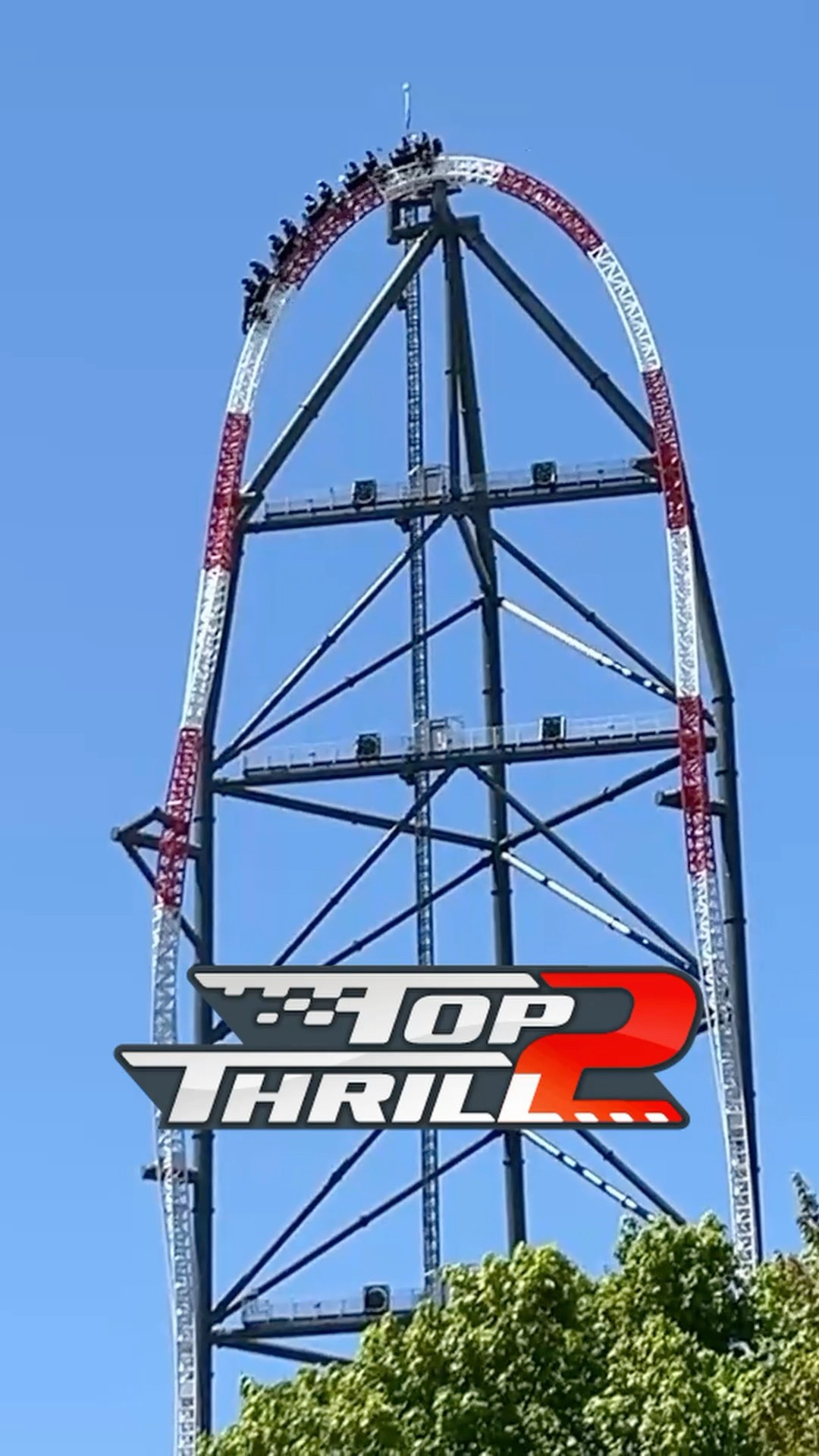 My HONEST Top Thrill 2 Review! #rollercoaster #themepark