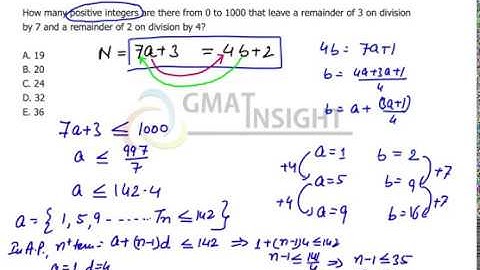 Number Properties 10.6 - Hard - Positive Integer solution of equation AP Arithmetic Progression