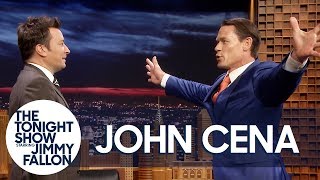 John Cena Demonstrates His Sixth Move of Doom on Jimmy Fallon