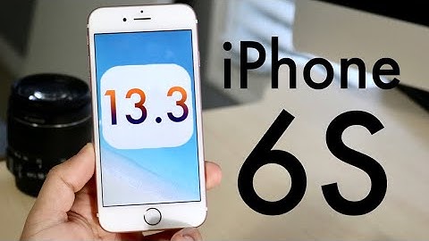 iOS 13.3 OFFICIAL On iPhone 6S! (Review)