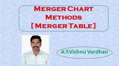 Merger Table II STLD II