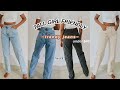 ASOS Collusion Jeans Try-on Haul | Trendy Tall girl friendly jeans under $40