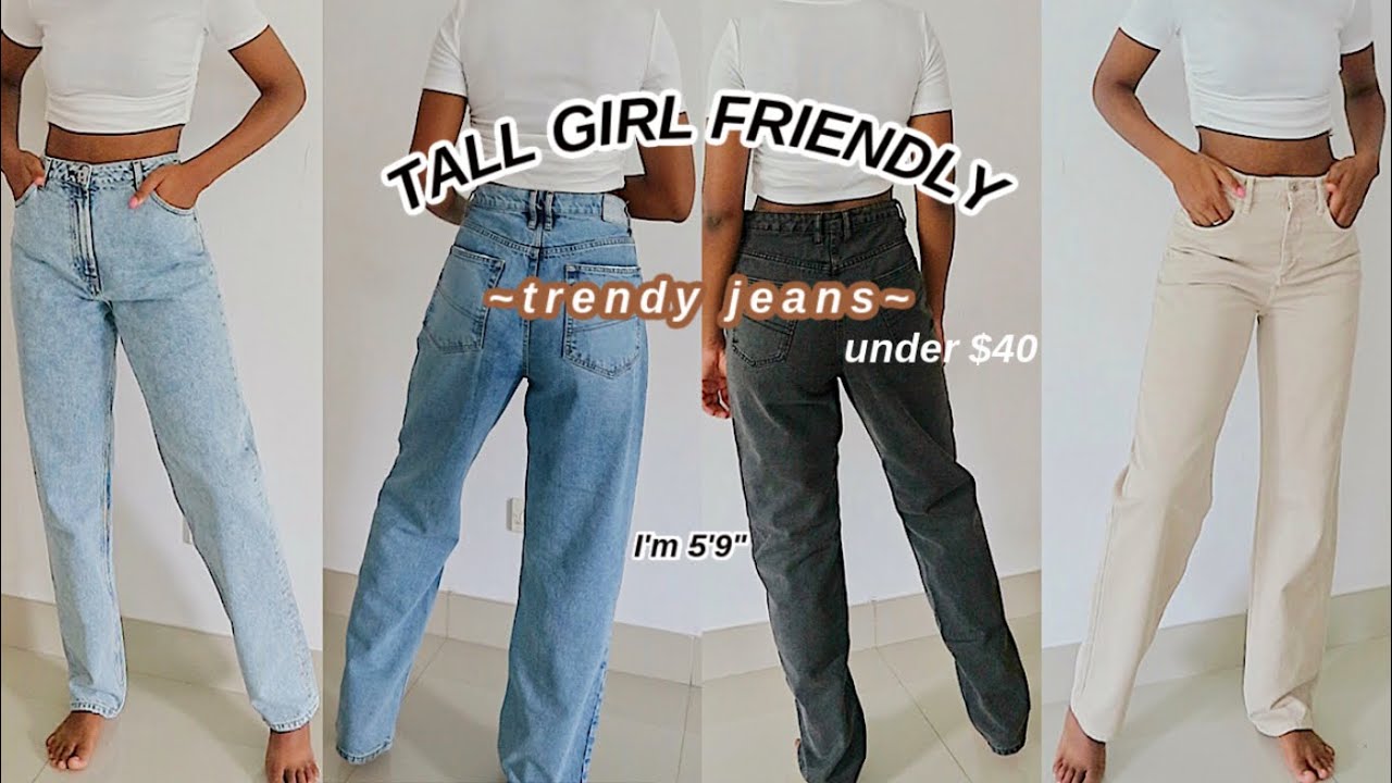 ASOS Collusion Jeans Try-on Haul  Trendy Tall girl friendly jeans under  $40 