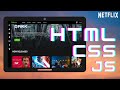 Create a movie website in 90 min html  css  javascript