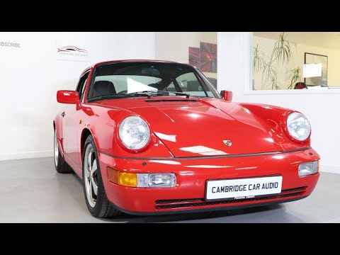 Porsche 1989 911 Head-unit & Speaker Upgrade