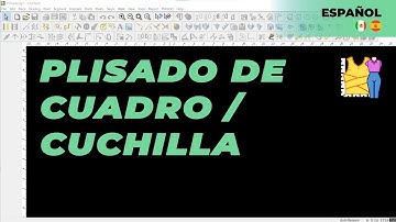 Español - Create Box / Knife Pleat | TUKAdesign Video Help | CAD Pattern Making Software | Spanish