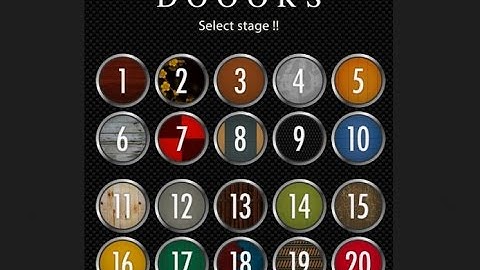 DOOORS room escape game Level 1 - 20 - 58 Works