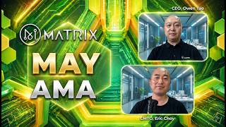 The Next Asset Class Isn't Crypto—It's Your Data | Matrix AI Network May AMA 2026